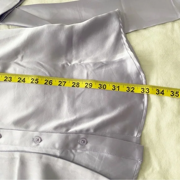 Song of Style Marta Satin Dress in Lavender Women's Size XS NWT *Read* - Picture 7 of 11